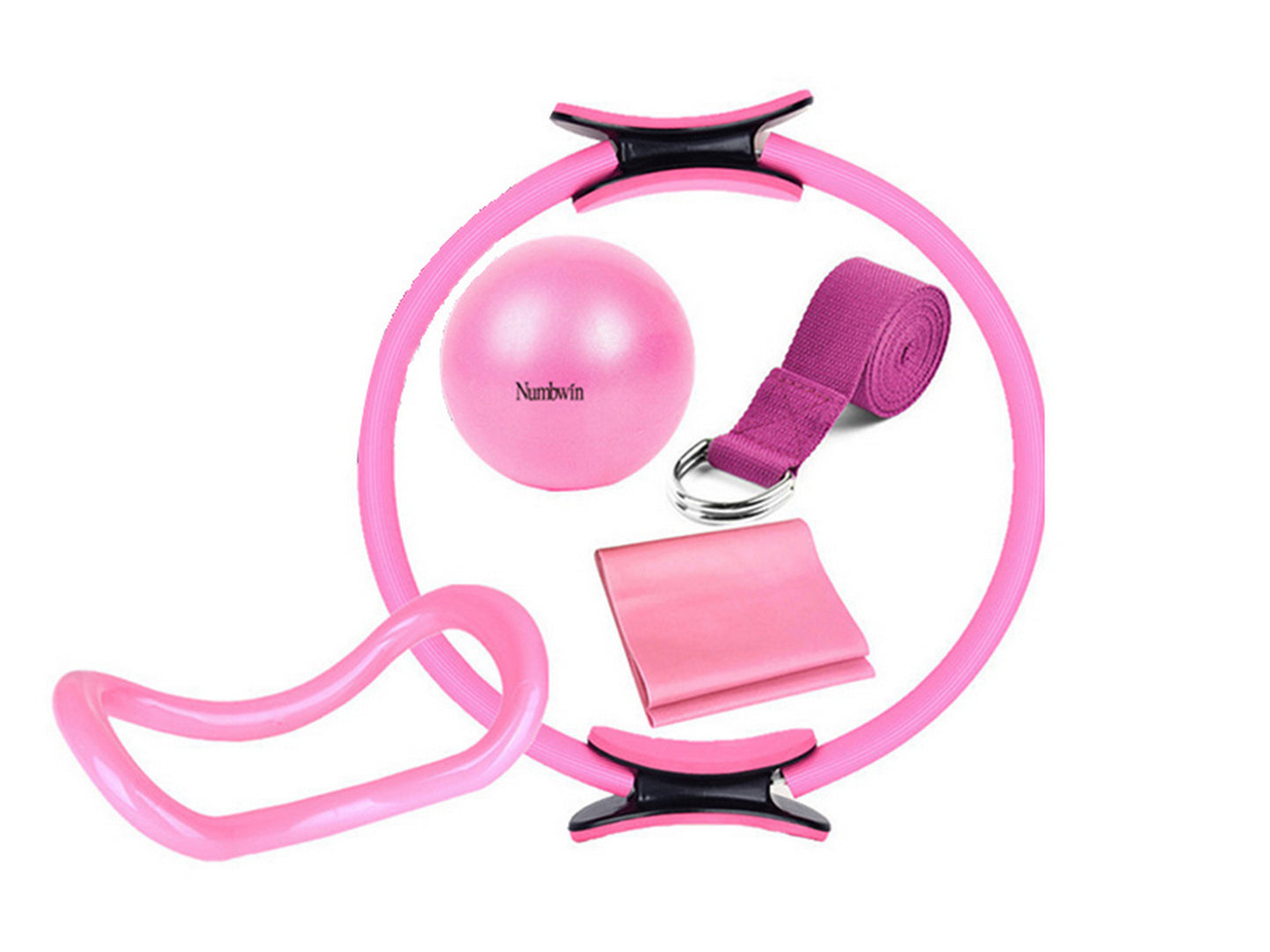 5Pcs Pilates Ring Set