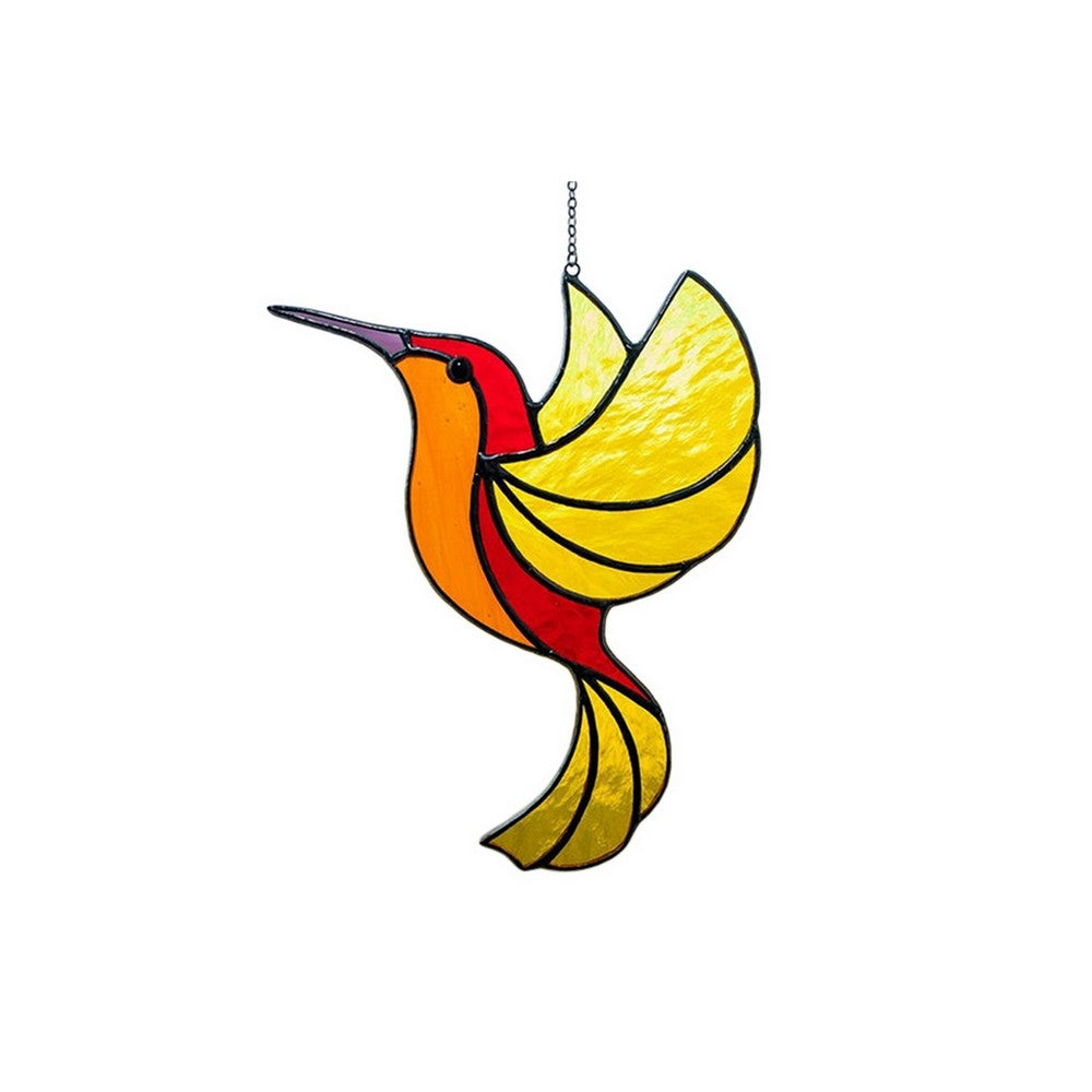 Glass Hummingbird Ornament