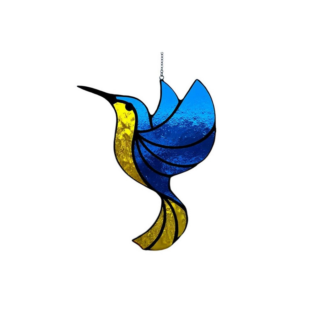 Glass Hummingbird Ornament