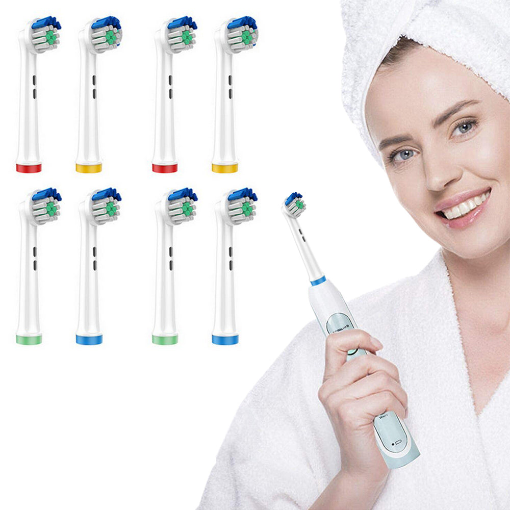 16-Pack Electric Toothbrush Heads Compatible with Oral/Oralby B-Wide angle clean style