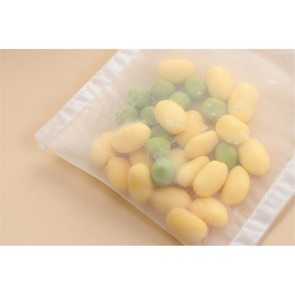 5Pcs Fine Mesh Fabric Strainer Filter Bags Nut Milk Reusable Bags Cheese Cloth Kitchen