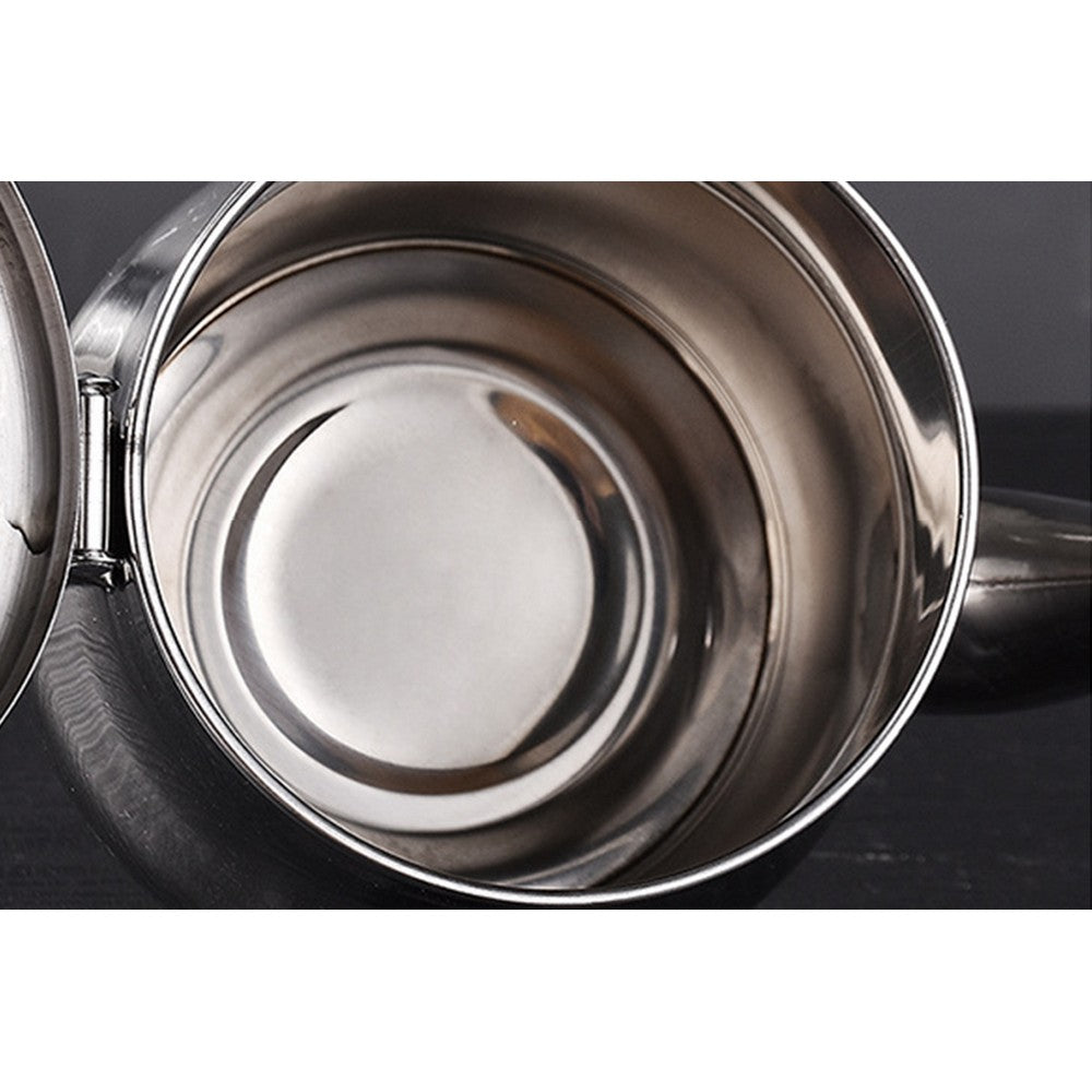 24oz Stainless Steel Heat-Resistant Oil Filter Pot