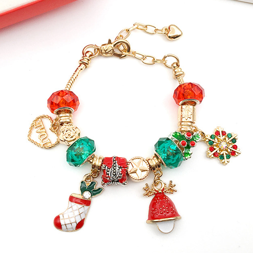 Christmas Advent Calendar with DIY Charm Bracelets