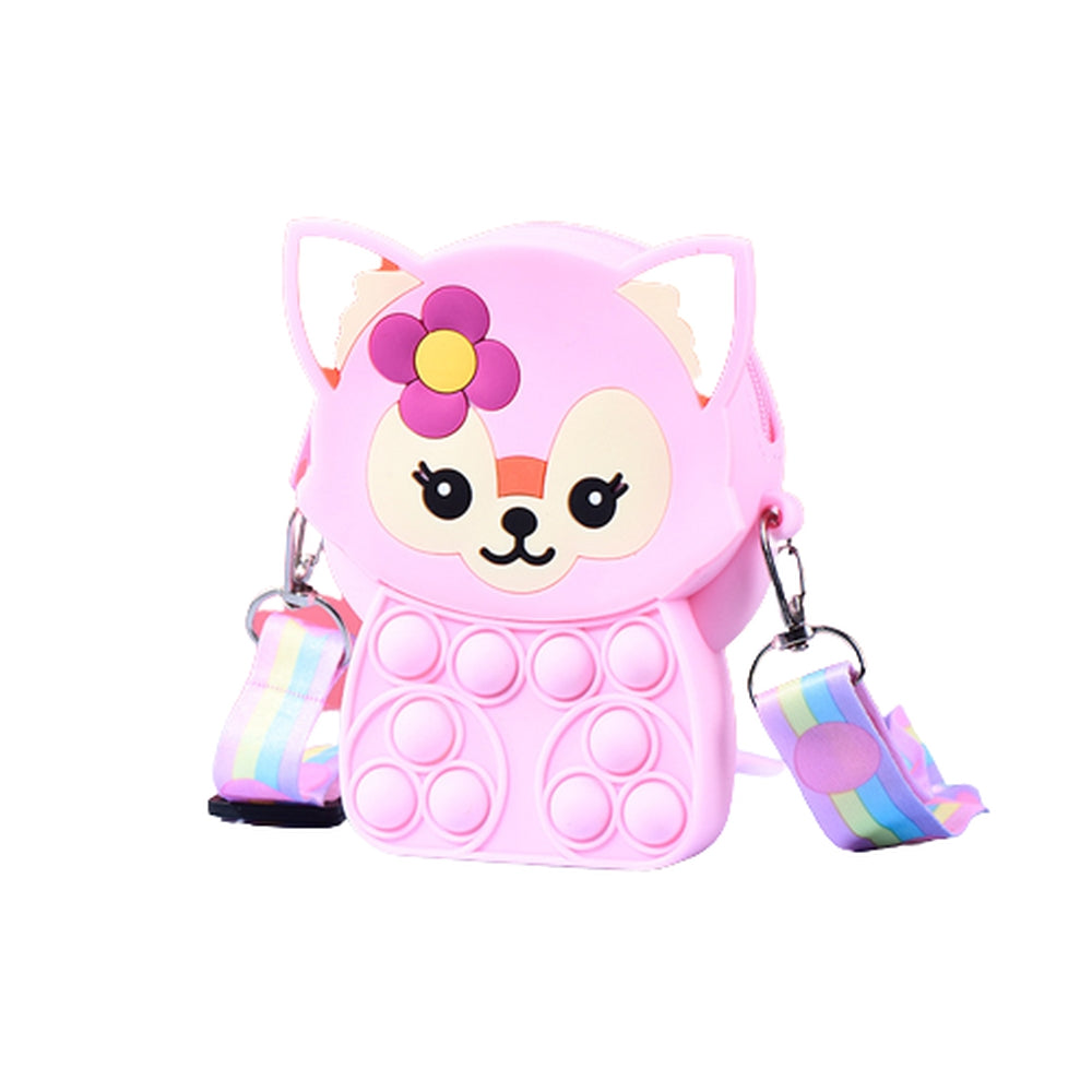 2Pack Girl Mini Silicone Pop Shoulder Bag