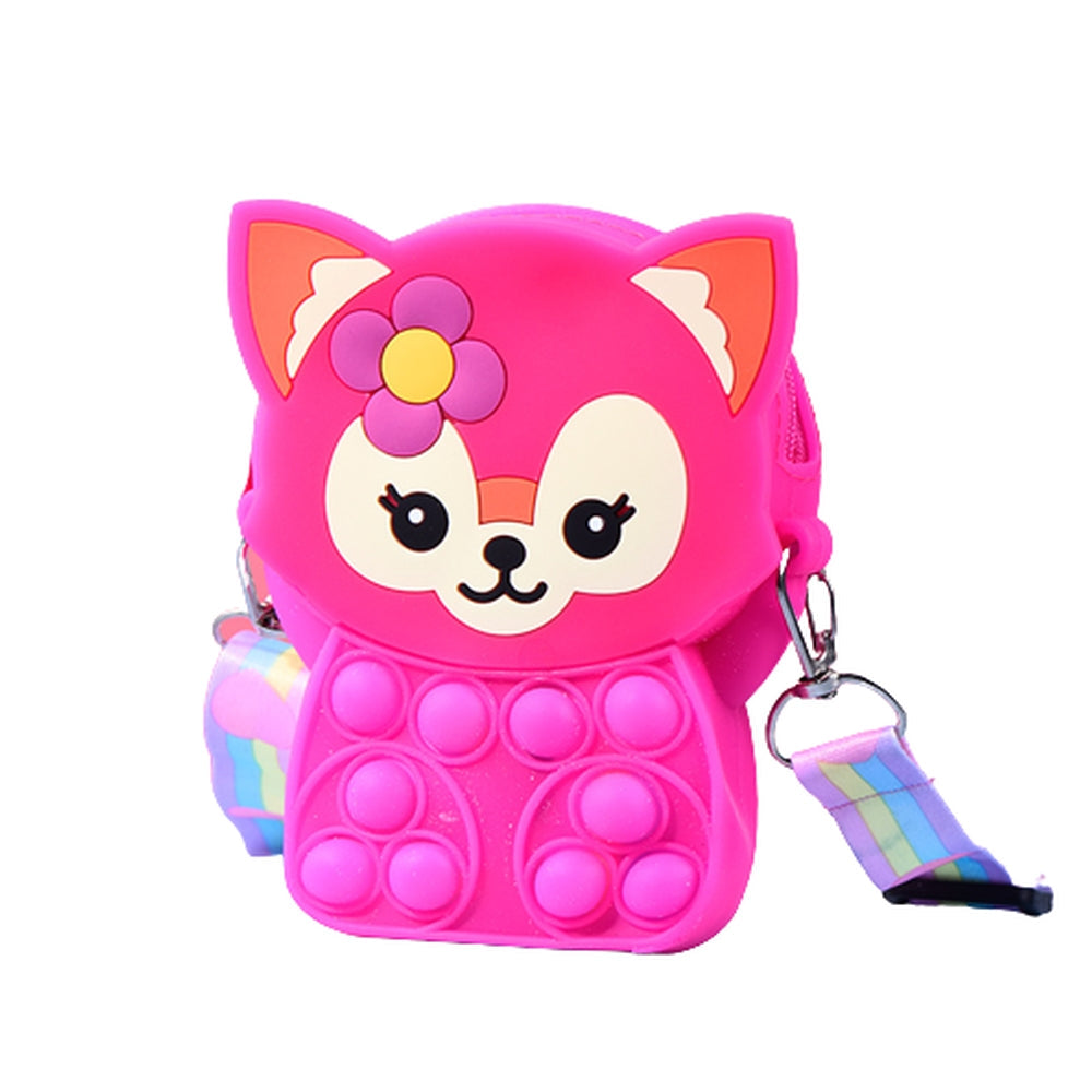 2Pack Girl Mini Silicone Pop Shoulder Bag