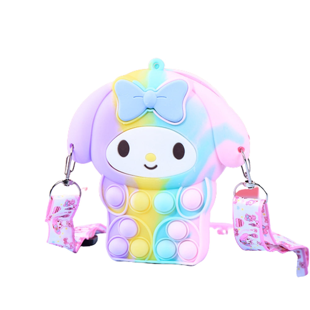 2Pack Girl Mini Silicone Pop Shoulder Bag