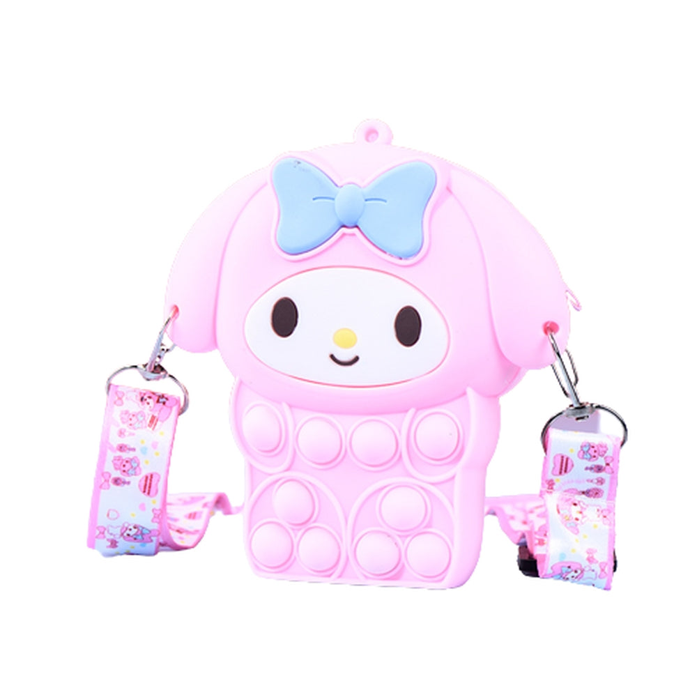 2Pack Girl Mini Silicone Pop Shoulder Bag
