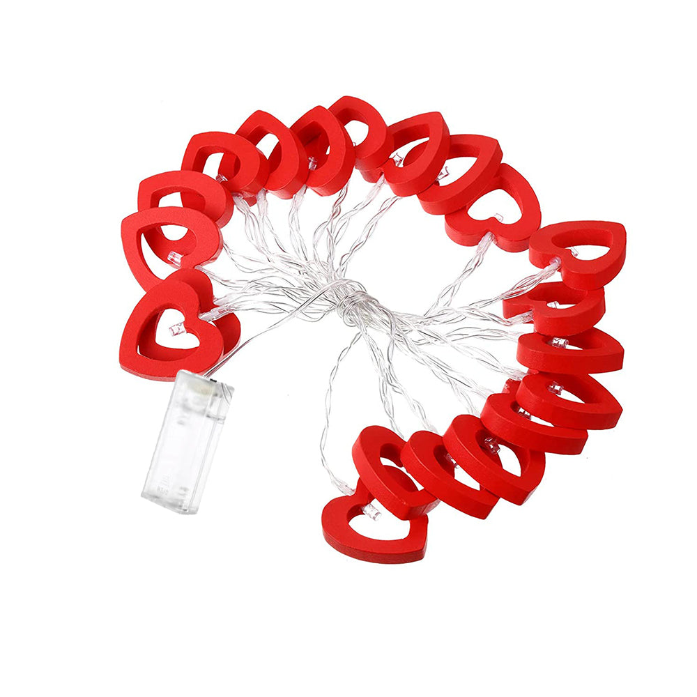 20LEDs Battery Operated Valentine's Day LED Heart String Light