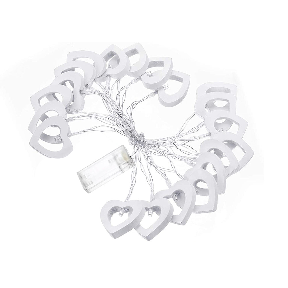 20LEDs Battery Operated Valentine's Day LED Heart String Light
