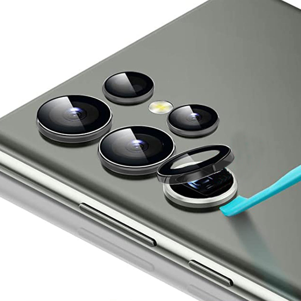 2X Samsung Galaxy S23 Ultra Camera Lens Protector Set