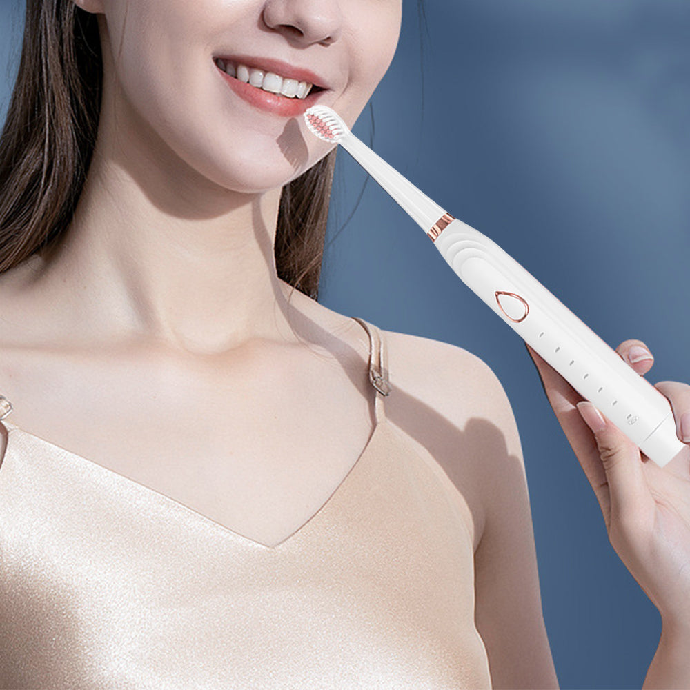 3-in-1 Multifunction Electric Smart Timer & Sonic Cleaning Toothbrush