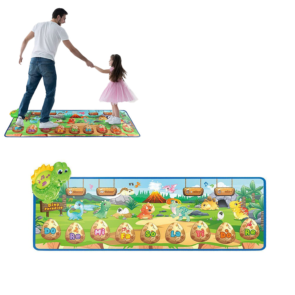 Kids Musical Piano Mat Foldable Outdoor or Indoor for Family Travel Gifts