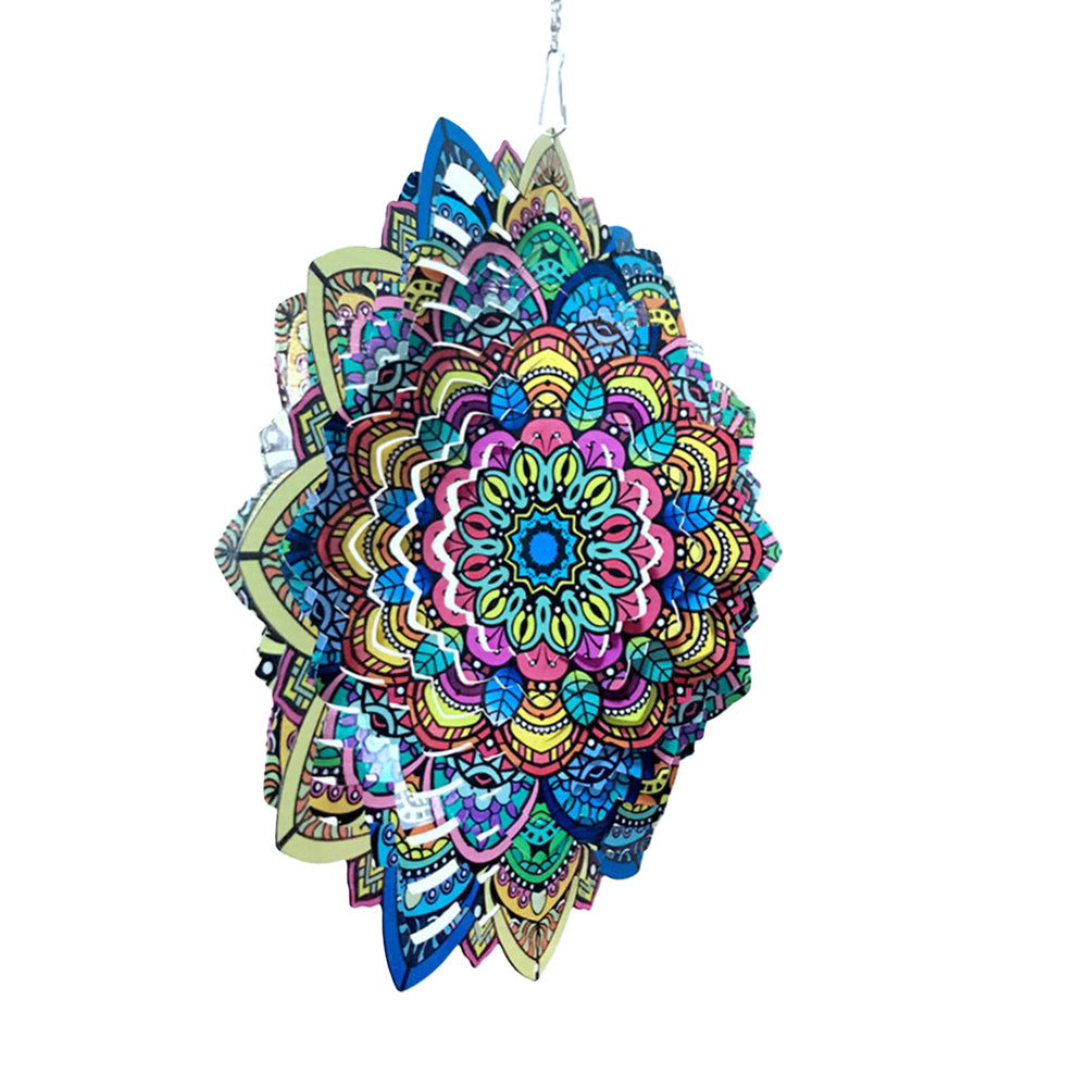 Kinetic 3D Sun Catch Hanging Wind Chimes