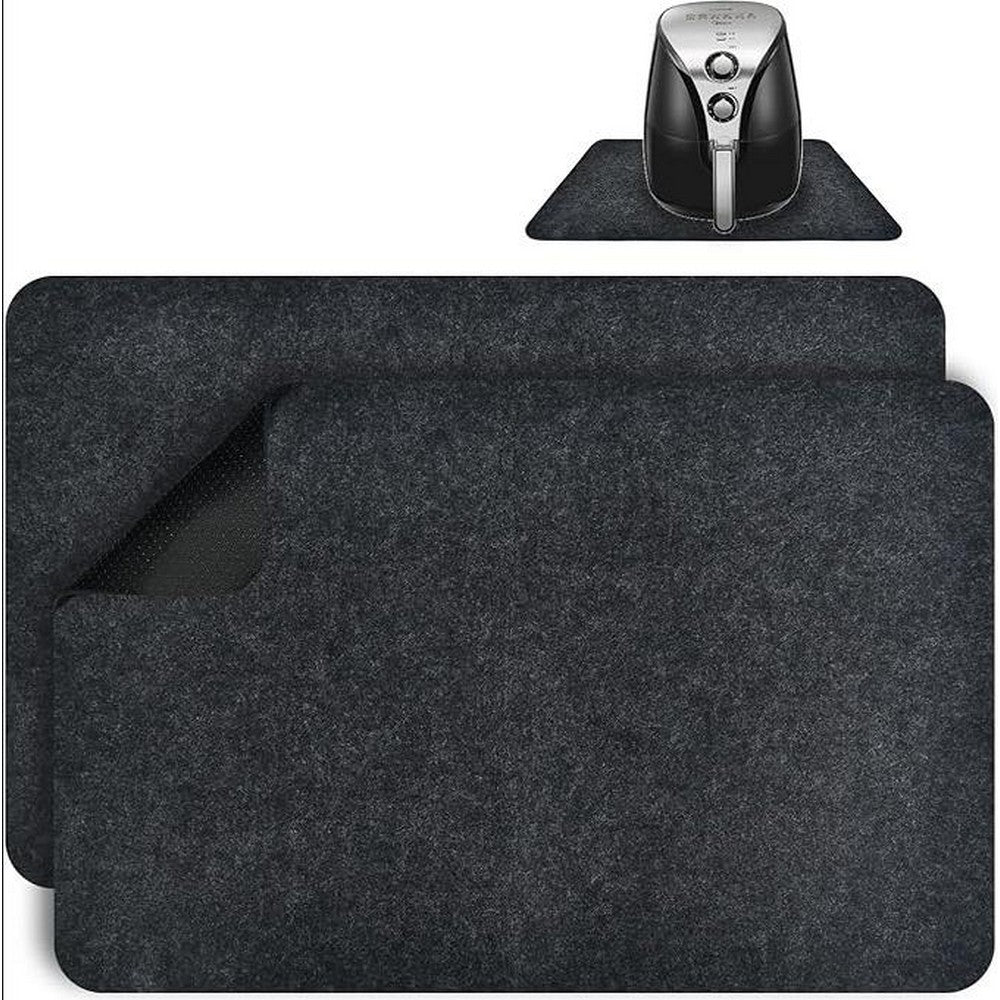 2Pcs Heat Resistant Mat for Countertop 30x44cm Hot Pads for Kitchen Air Fryer
