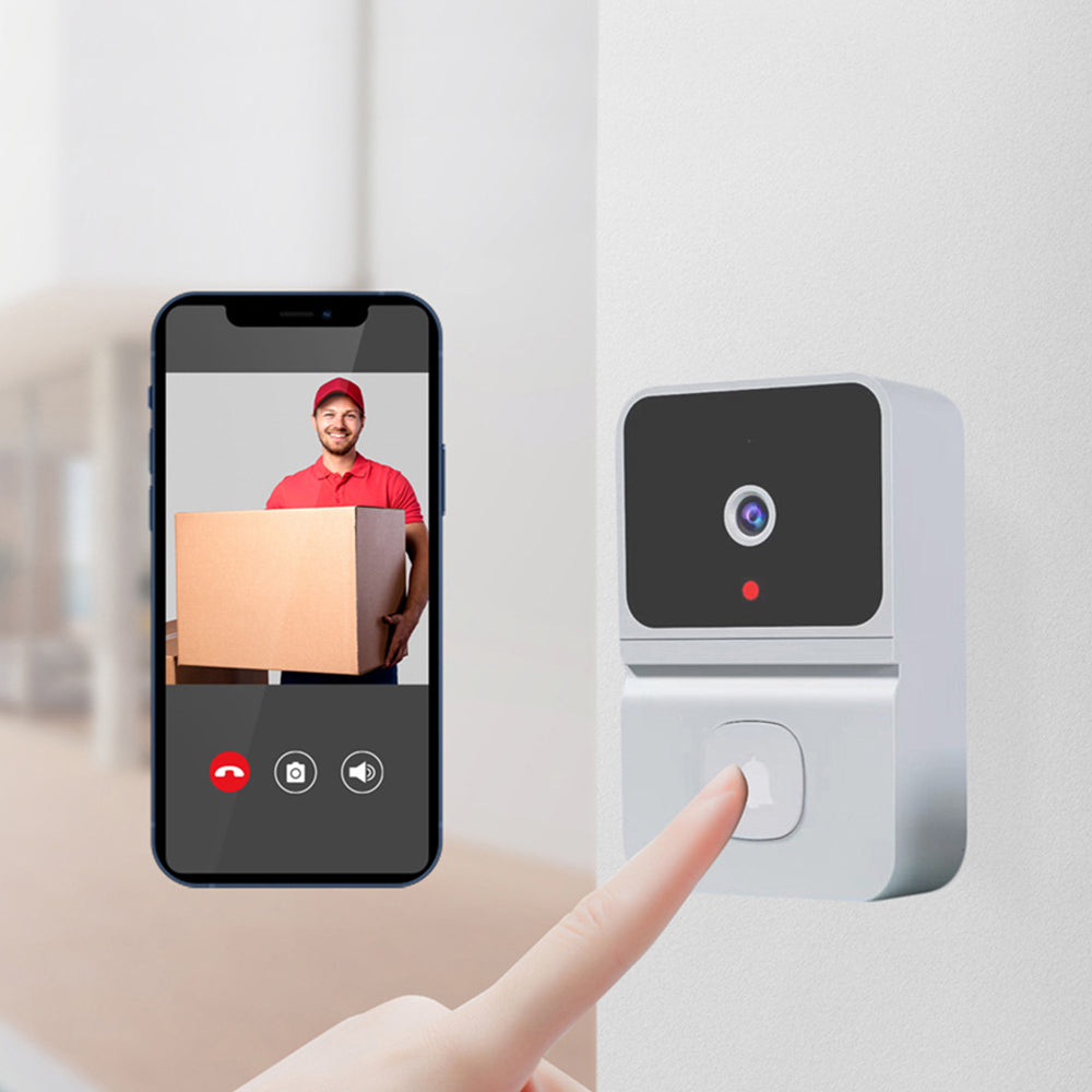 Wireless Smart Visual Doorbell WiFi Video Camera Door Ring Bell for Home with Dingdong Machine
