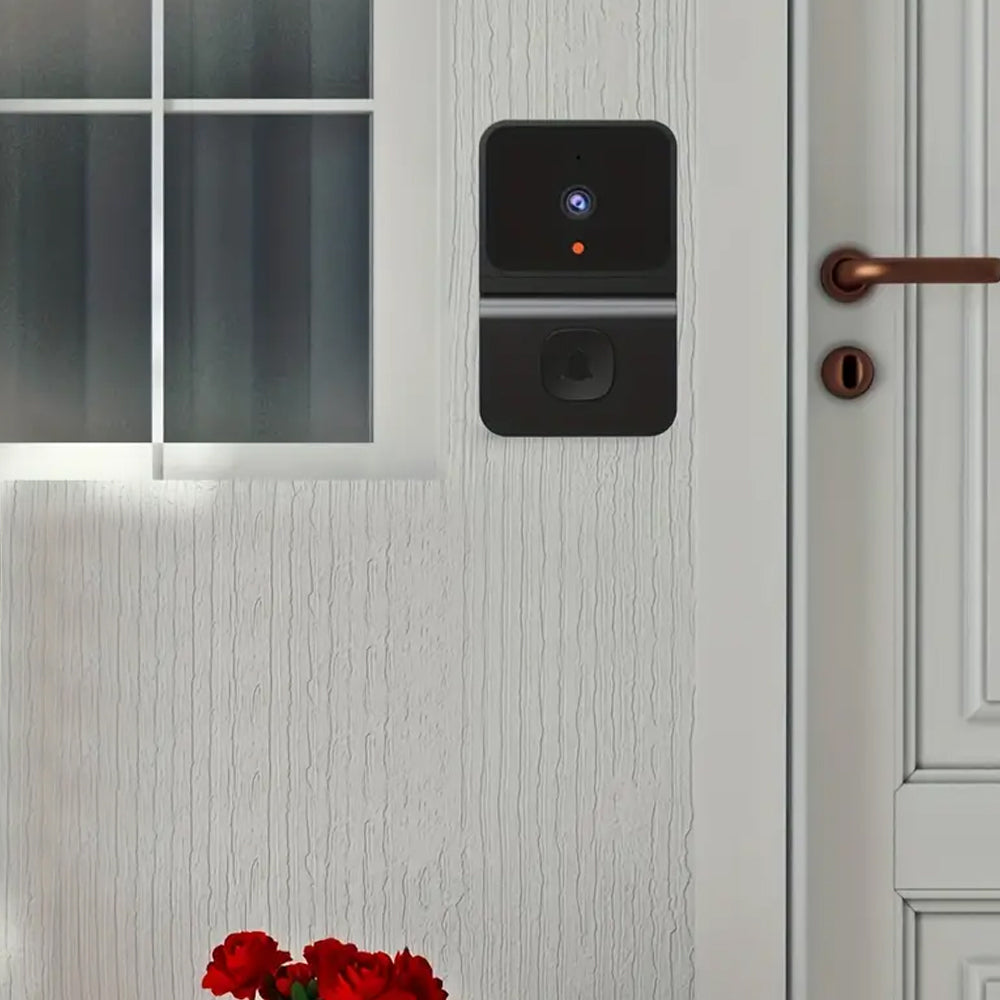 Wireless Smart Visual Doorbell WiFi Video Camera Door Ring Bell for Home with Dingdong Machine