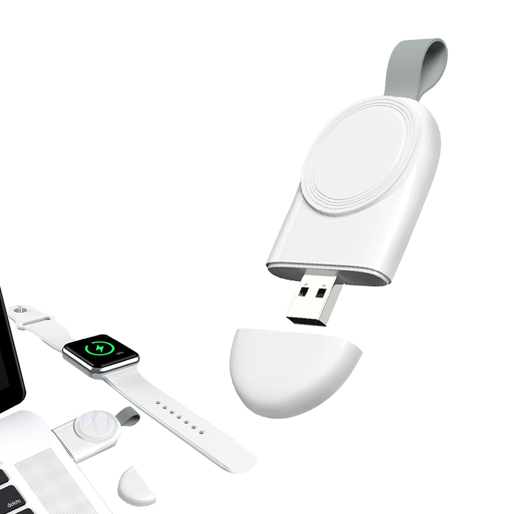 Travel Wireless Charger Portable Adsorbable Iron Charging for Apple Watch Wireless Charging Stand