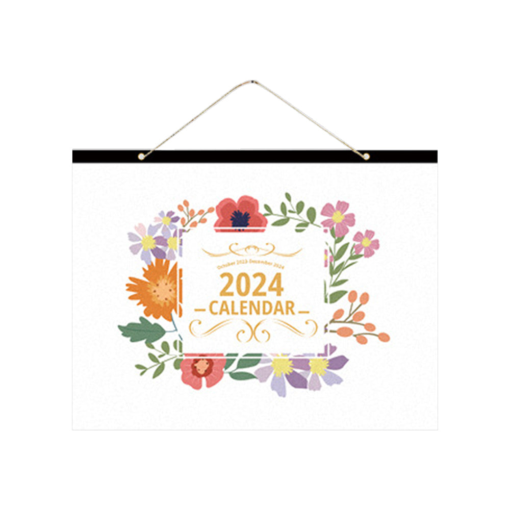 December 2023 to December 2024 13 Months Schedule Wall Calendar