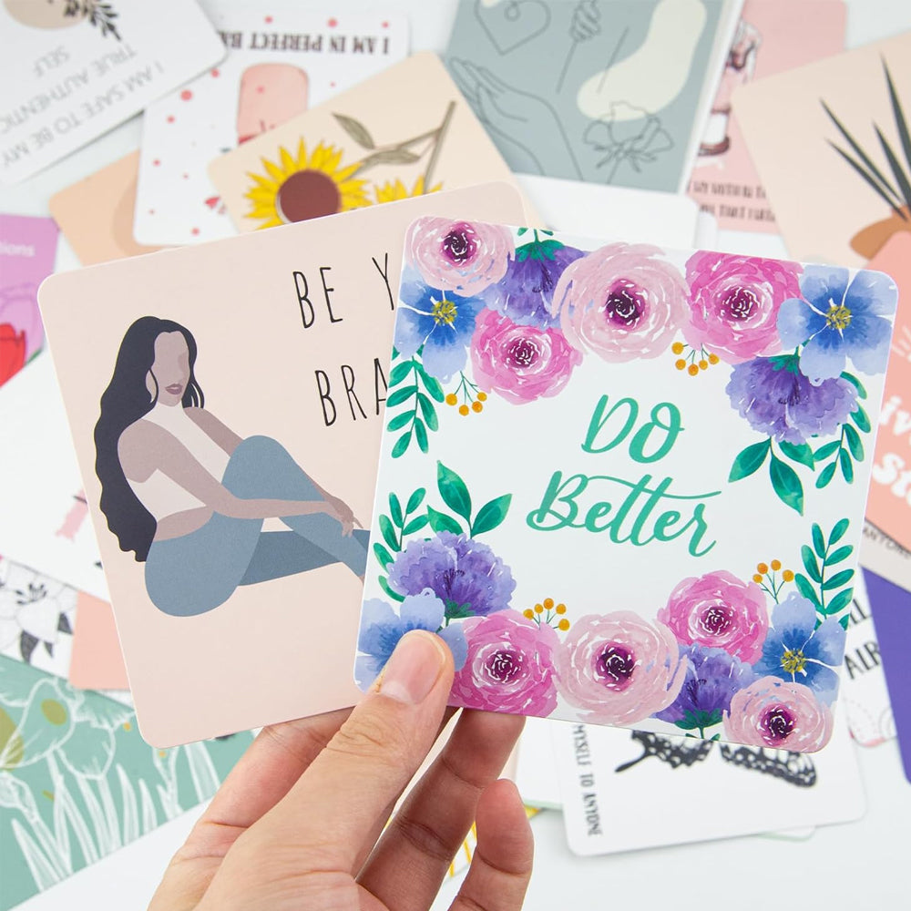 50 Positive Affirmations Cards for Women Motivational Quotes Cards Inspirational Cards Meditation Cards