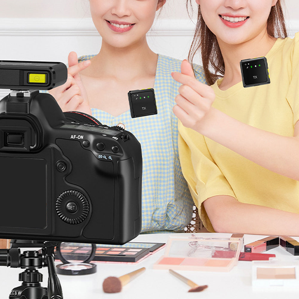 Wireless Lavalier Lapel Microphone for Interview Vlog Live Stream-Type-C