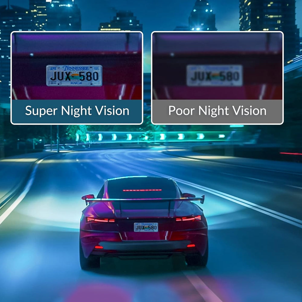 3 Channel Dash Cam Front and Rear Inside 1080P Full HD 170 Degree Wide Angle Dashboard Camera with 32GB SD Card