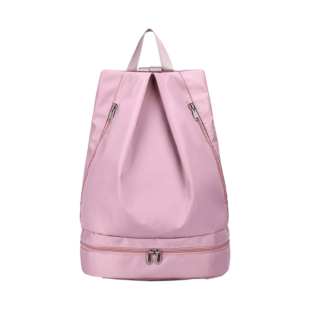 Travel Sports Dry and Wet Separation Backpack with Shoes Compartment