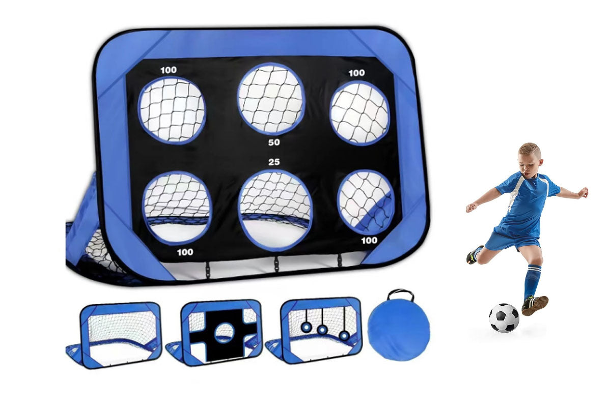 2 in 1 Kids Outdoor Soccer Training Goals Set for Backyard