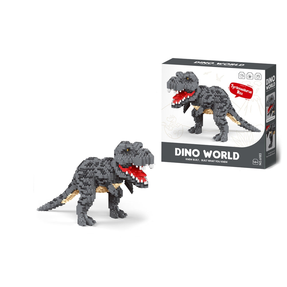DIY Dinosaur Micro Building Blocks Set Educational Model Toy