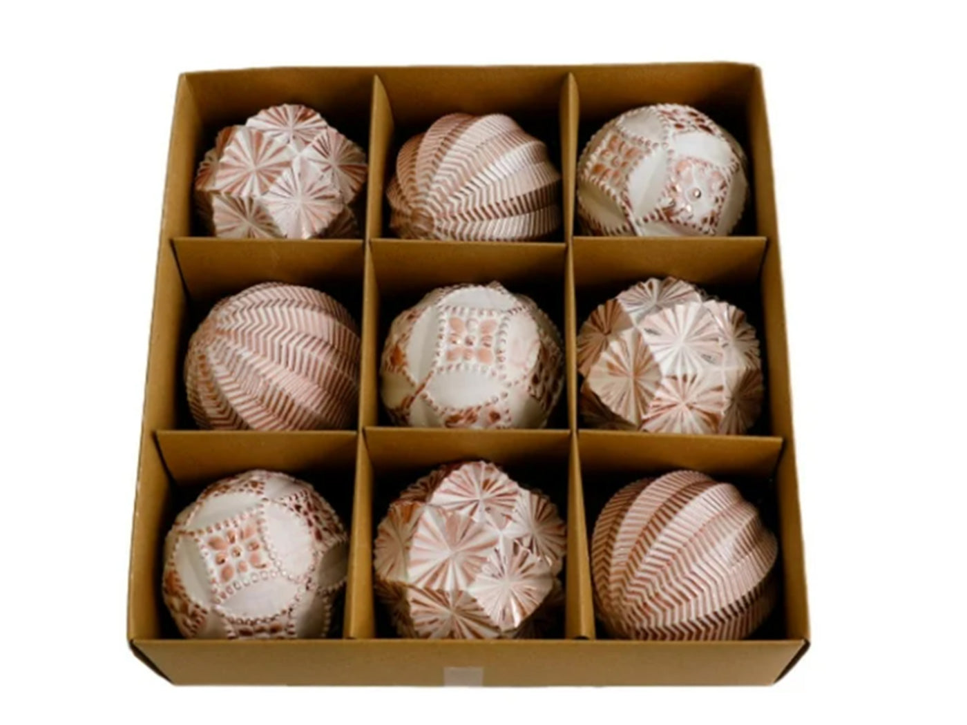 9pcs Christmas Ball Ornaments for Xmas Tree Hanging Ball Ornament Decorations
