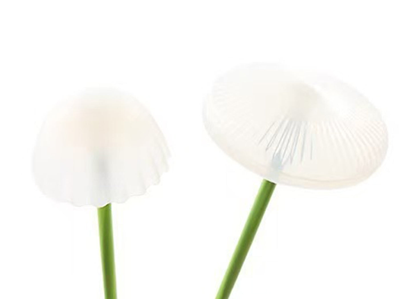 Two Outdoor Solar Mushroom Lights