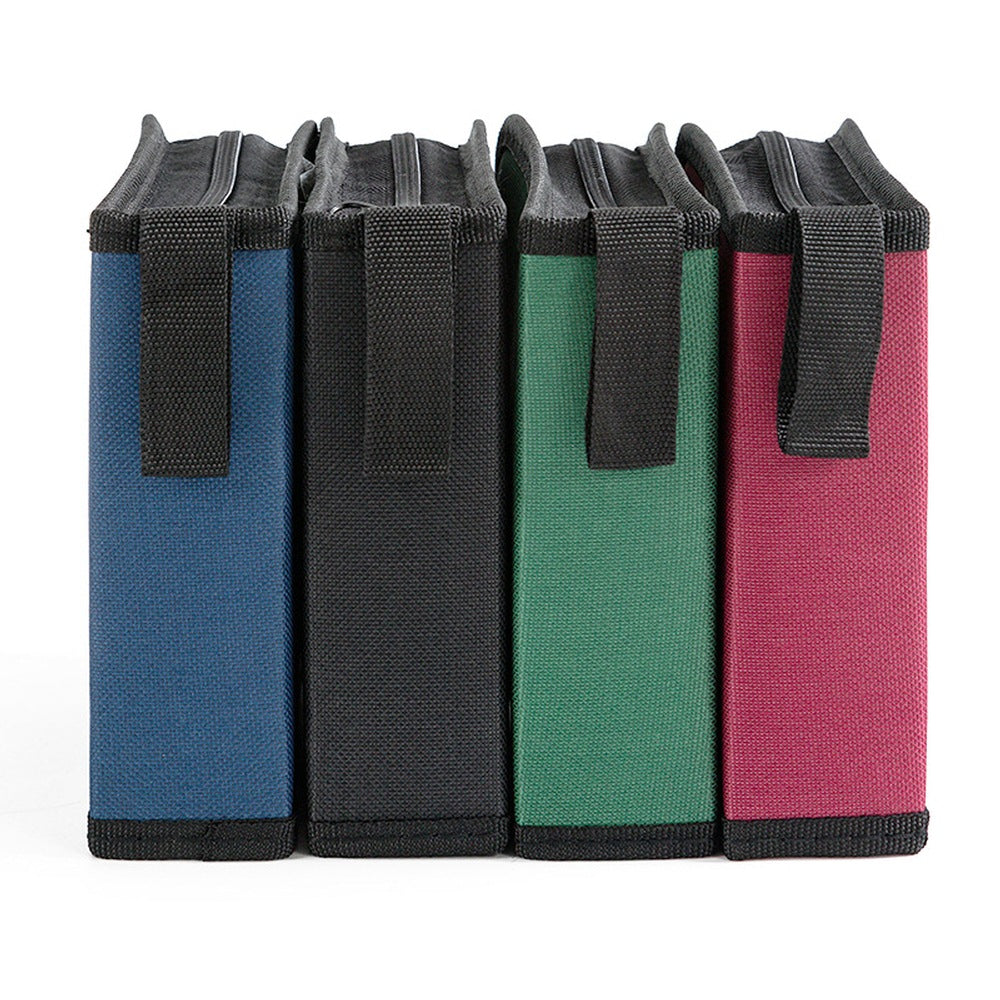 40 Disc CD DVD Storage Case Bag with Handle