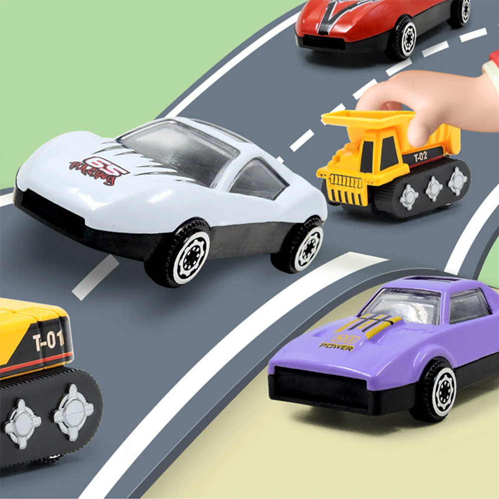 24 Days Christmas Countdown Calendar with Pull-Back Cars Vehicles Holiday Gift