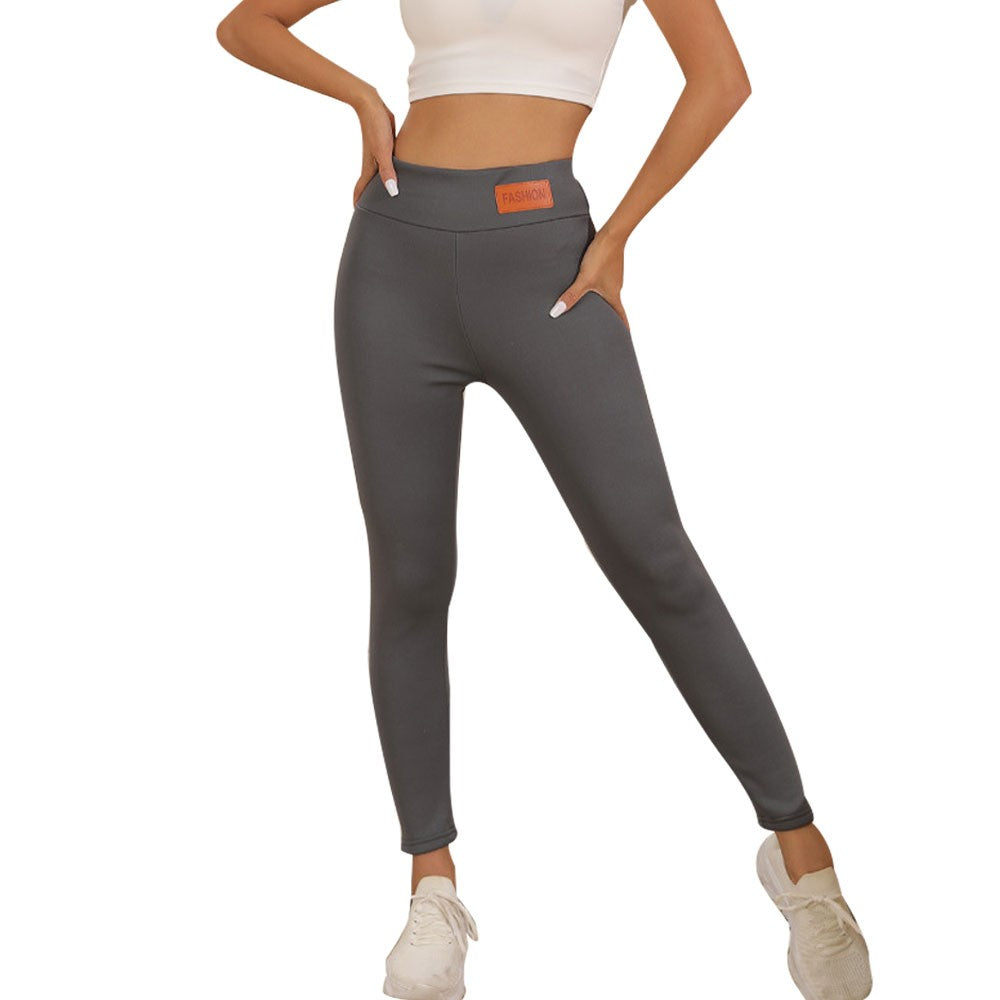 Women Lined Stretchy Thick Warm High Waist Leggings