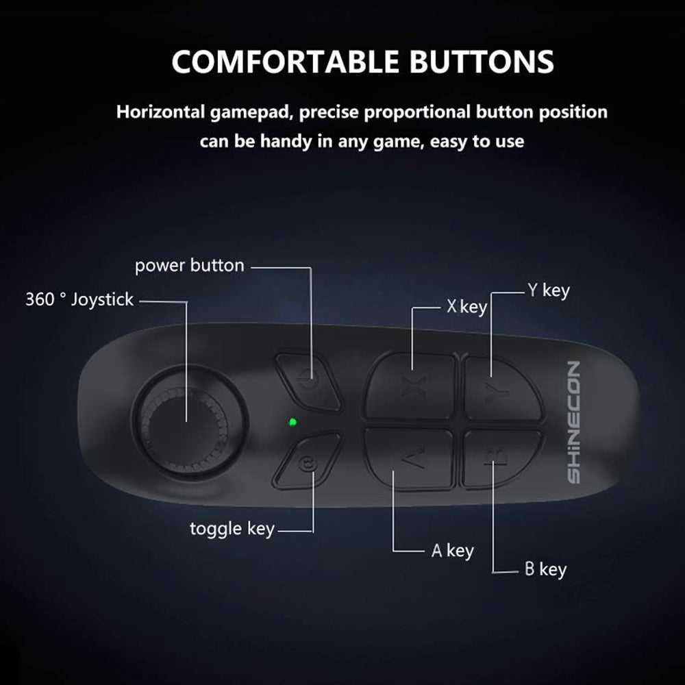 VR Headset for Phone with Remote Controller VR Glasses for iPhone Android Phone