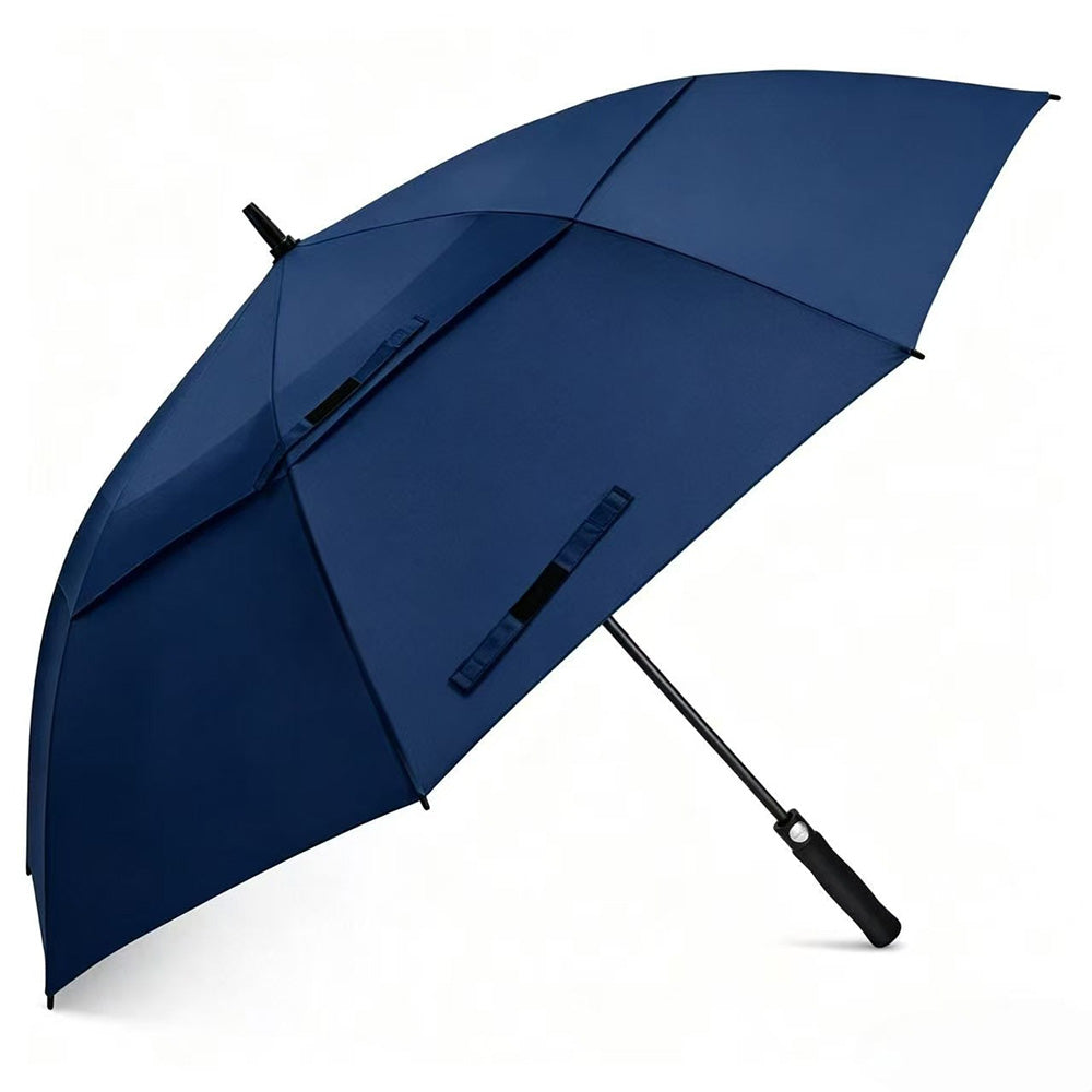 Extra Large Auto Open Double-Layer Golf Umbrella Windproof 30-Inch