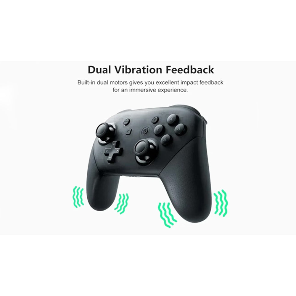 Wireless Gamepad Controller for Nintendo Joy-Con and Switch Pro with Wake-up and HD Vibration