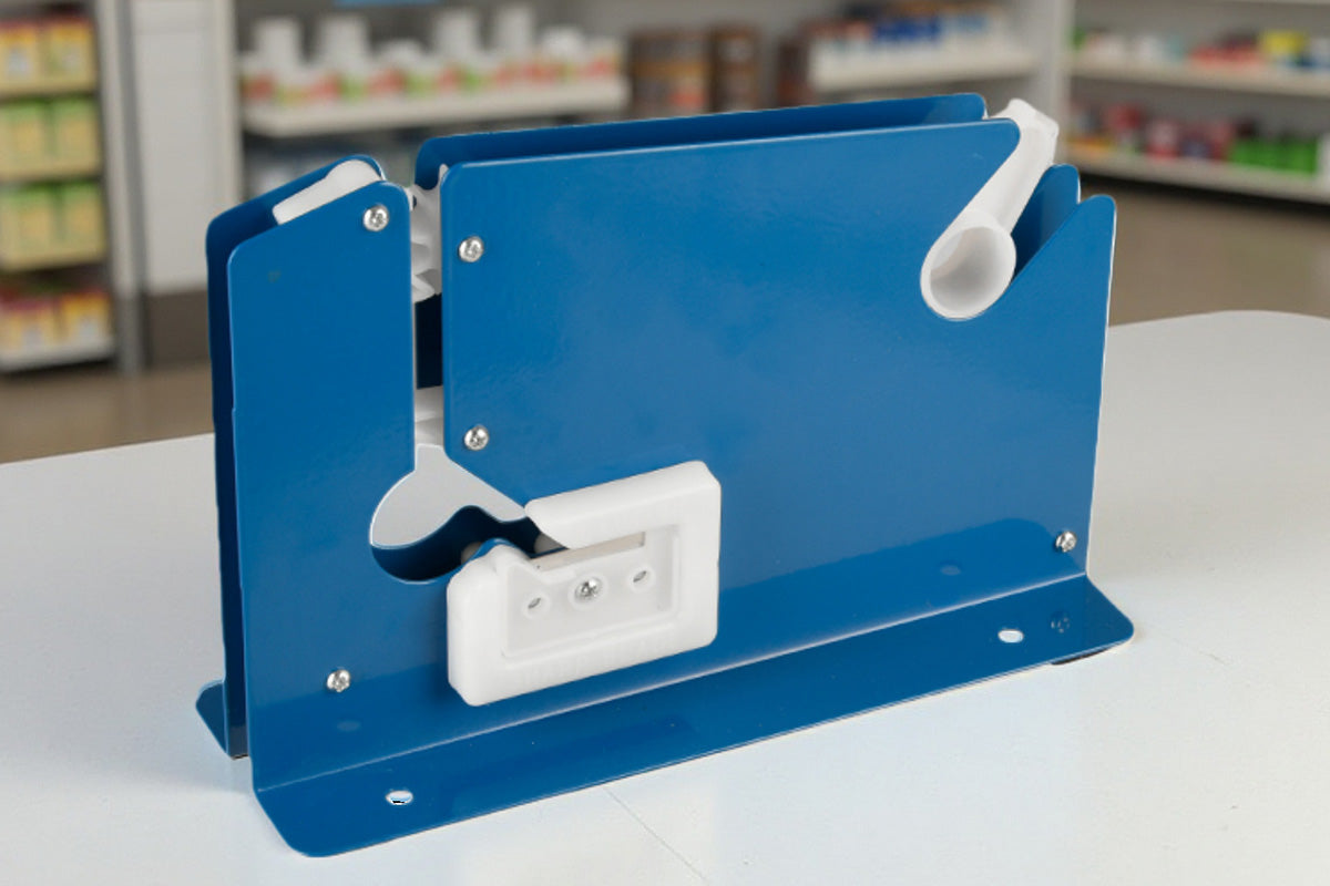 Plastic Bag Neck Sealer Sealing Dispenser With 24 Roll Tapes