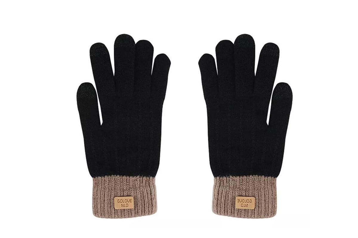 Women Touch Screen Knitted Gloves