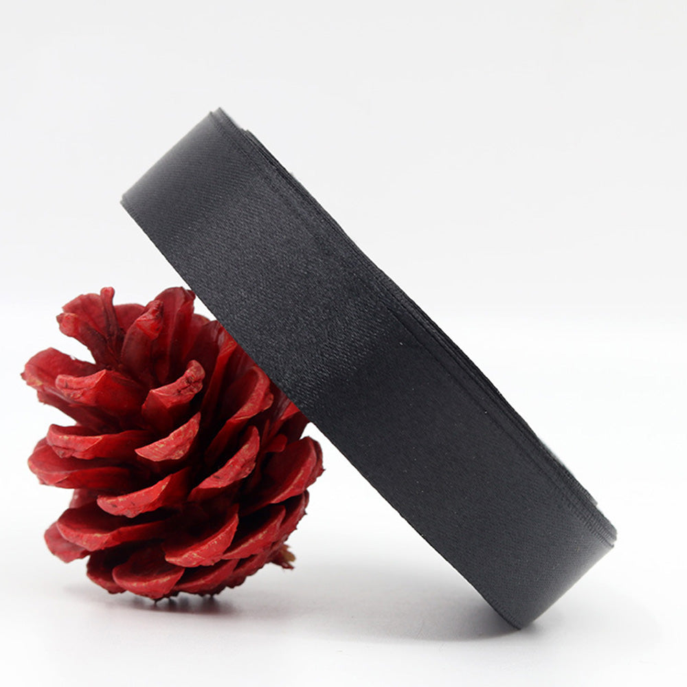 22m Double Sided Polyester Satin Ribbon for Christmas Gift Wrapping