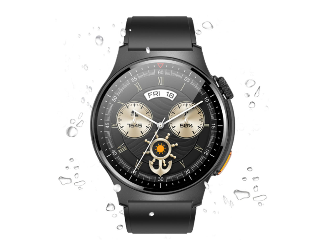 Smart Watch GPS Tracker with Blood Pressure Monitor Waterproof Fitness Tracker