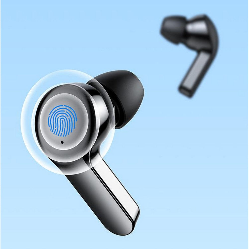 TWS Bluetooth In-ear Transparent Case LED Display Hearing Aid Mini Headphones