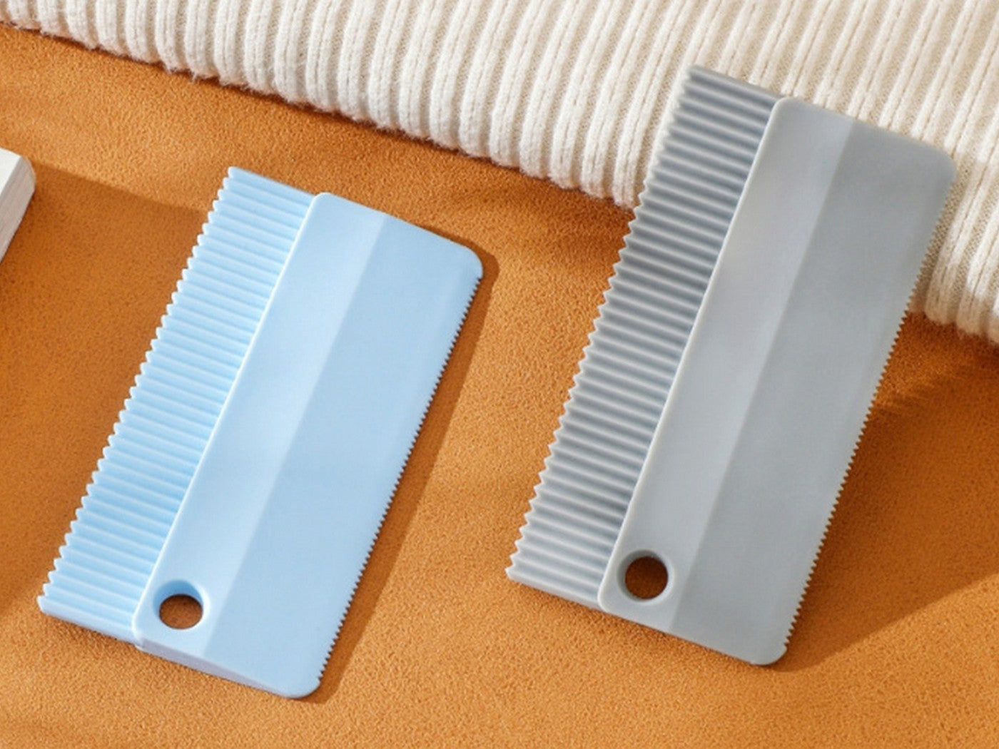 2 X 2-in-1 Pet Hair Removal Tool Dog Cat Shedding Brush Couch Carpet Hair Remover
