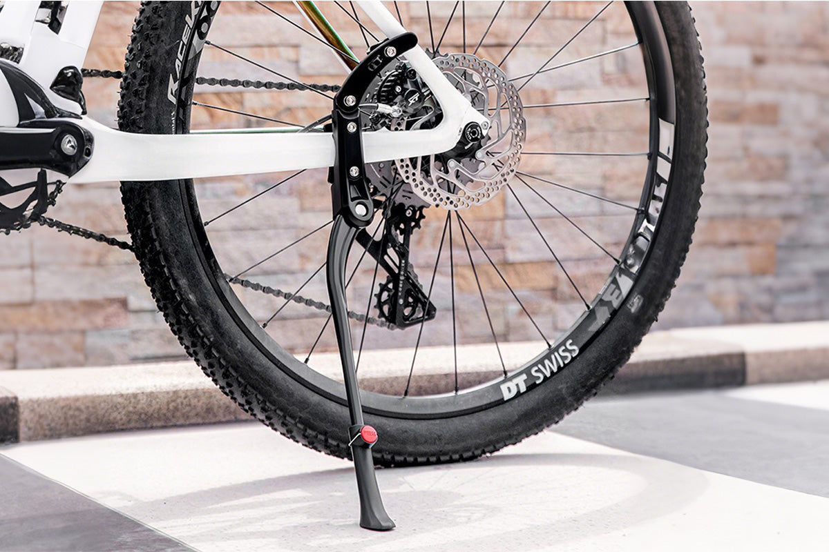 Aluminium Alloy Adjustable Bicycle Side Kickstand for Mountain and Road Bikes