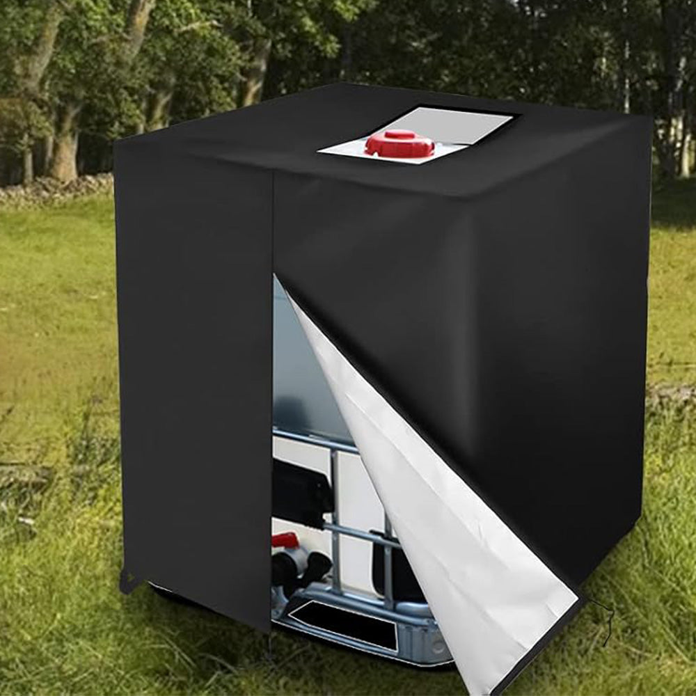 420D Oxford Fabric Cover for 1000L IBC Water Tank with Zipper