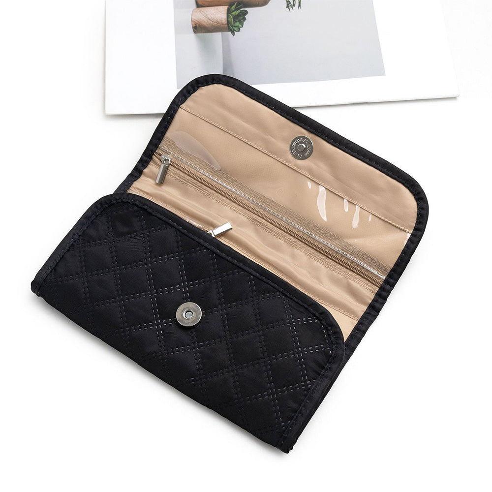 Foldable Roll Up Earring and Jewelry Organizer Travel Bags