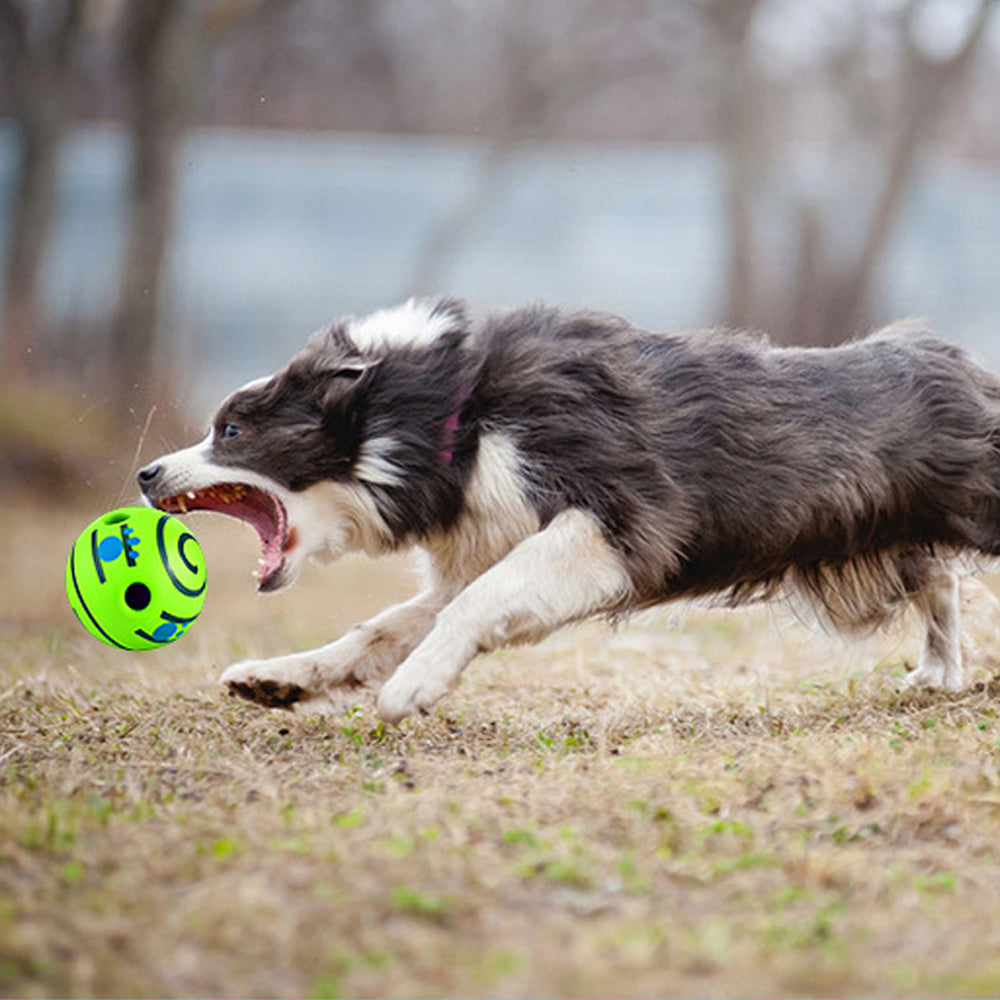 Wobble Wag Giggle Dog Ball Interactive Dog Toy Ball
