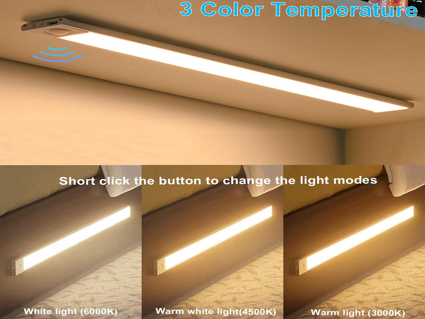 Rechargeable Under Cabinet Lights with a Motion Sensor