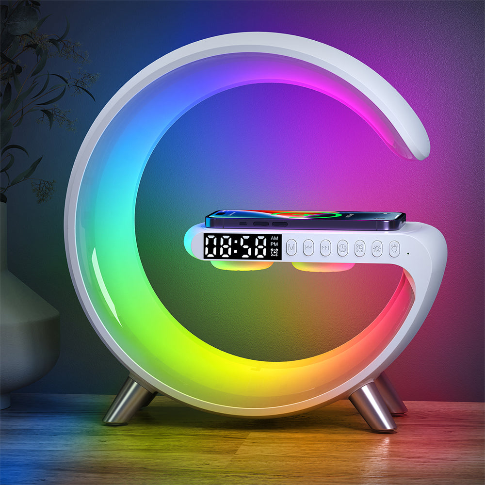 USB Wireless Charger Atmosphere Lamp App Control Night Light Lamp