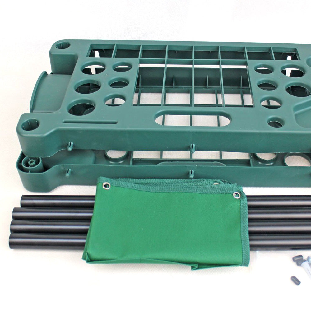 Garden Tool Storage Rack Stand with Pockets