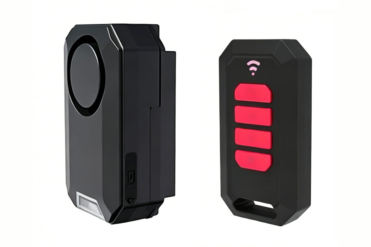 Bicycle Anti Theft Alarm 135dB Waterproof Remote Control Bike Alarm